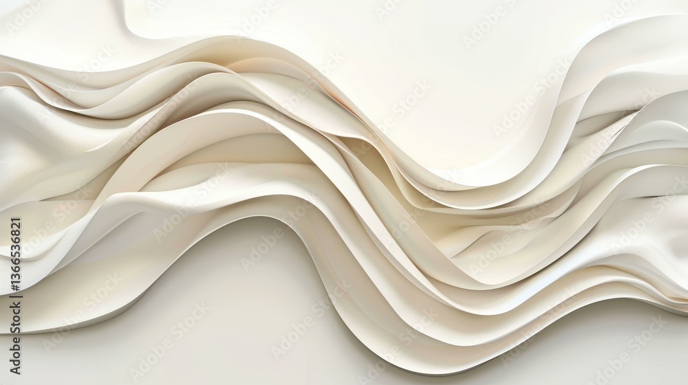 Poster a clean vector sheet of white paper, perfect for design projects and presentations, isolated for eas