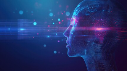 Obraz premium An AI powered system enhancing language learning by analyzing learner data, AI-assisted personalized study plans, and real-time progress tracking for more effective language acquisition