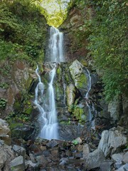 San Ram&oacute;n waterfall in the Boquete, Chiriqu&iacute; highlands in Panama