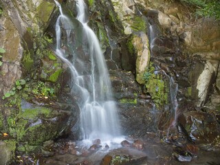 San Ram&oacute;n waterfall in the Boquete, Chiriqu&iacute; highlands in Panama