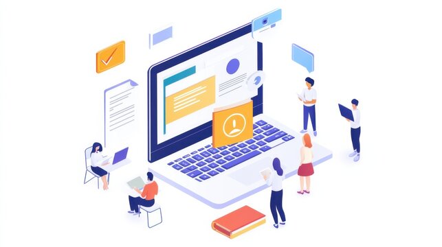 An AI powered system enhancing online education by analyzing learner data, AI-assisted personalized learning paths, and real-time progress tracking for better educational outcomes