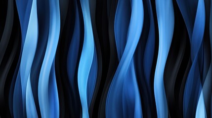 Abstract Blue Wave