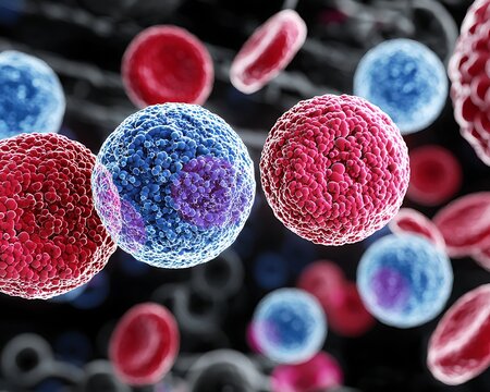 Cells in Bloodstream Microview
