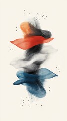 Fototapeta premium Abstract swirls of color