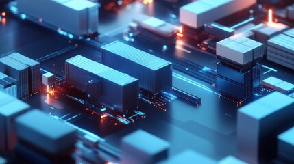 An AI powered system enhancing supply chain forecasting by analyzing market data, AI-assisted demand prediction, and real-time supply tracking for efficient logistics management