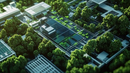 An AI powered system enhancing supply chain sustainability by analyzing resource usage, AI-assisted carbon footprint tracking, and real-time logistics optimization for greener supply chains