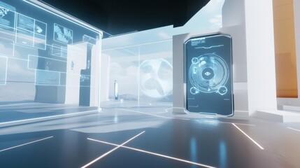 An AI powered system enhancing virtual reality experiences by analyzing user interaction data, AI-assisted environment adaptation, and real-time performance tracking for immersive VR experiences