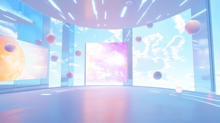 An AI powered system enhancing virtual reality experiences by analyzing user interaction data, AI-assisted environment adaptation, and real-time performance tracking for immersive VR experiences