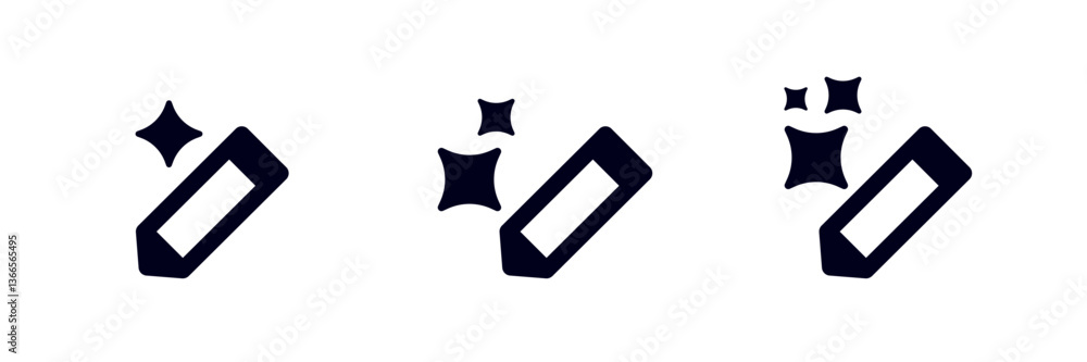 Poster ai symbols featuring unique geometric shapes. representing innovative ideas in technology fields.