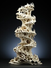 Череп и кости абстракция