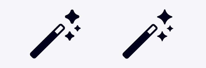 Ai icon shows a magic wand, representing transformative tech, innovation, and creativity.