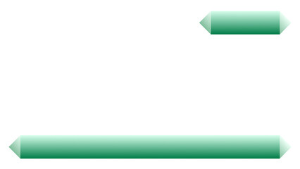 ベクトルのテロップテンプレート:緑