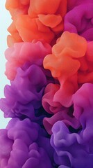 Fototapeta premium Abstract ink blot color explosion