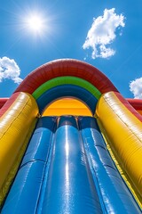 Inflatable Slide Sky View