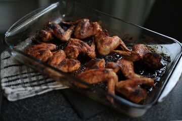 grilled chicken wings