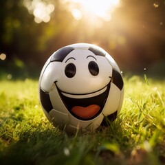 Laughing Soccer Ball
