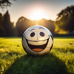 Laughing Soccer Ball