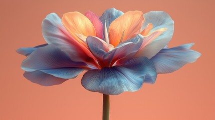 Obraz premium Vibrant flower close-up