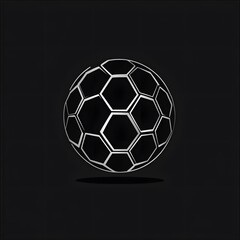 Obraz premium A close up of a football ball