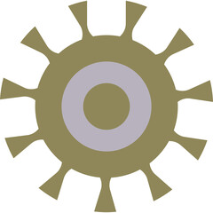 pm 2.5 dust Illustration flat style element png