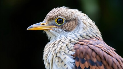 Fototapeta premium Majestic Bird with Detailed Feathers in Natural Light – High-Resolution Stock Photo