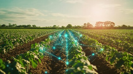 An AI powered system optimizing food production by analyzing crop data, AI-assisted yield prediction, and real-time weather forecasting for smarter farming decisions