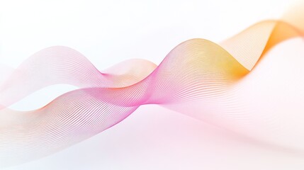 Abstract wavy lines graphic design