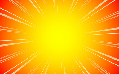 Fototapeta premium Abstract comic zoom background vector illustration