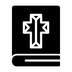 Obraz premium bible Solid icon