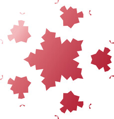 Obraz premium Gradient Badge Icons – Glossy Circular Labels for Text and Design