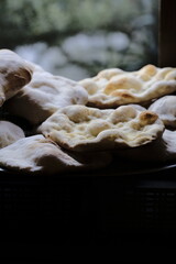 home made Arab bread 