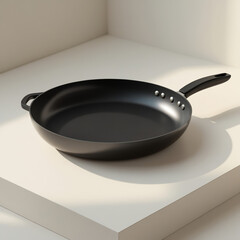 frying pan on a white background