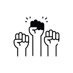 Obraz premium Minority Right Vector icon