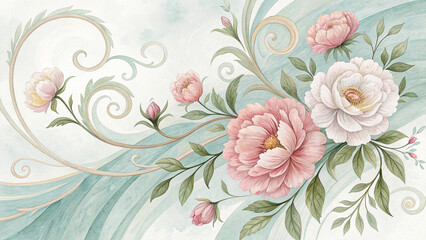 floral printing patterns