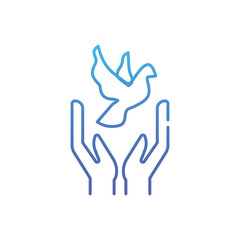 Freedom  Vector icon