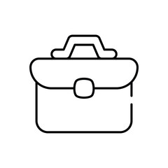 Document Bag vector icon stock illustration