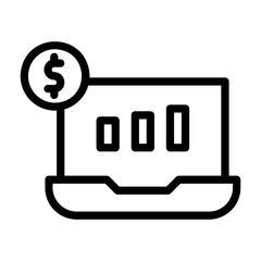 paid content Line Icon
