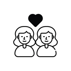 Lgbt Rights  Vector icon