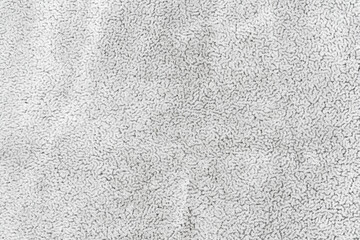 Gray fabric cloth and soft abstract texture for background. Dark white surface cloth material. Close-up macrophotography view of texture material, pattern design for poster, brochure, catalog