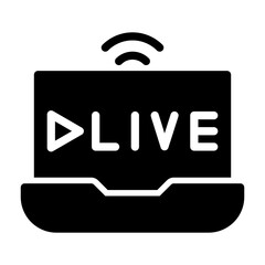 Fototapeta premium live Solid icon