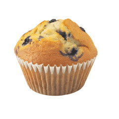 muffin isolated on white background
