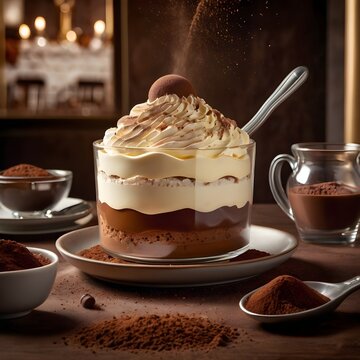 




A image of a massive tiramisu 