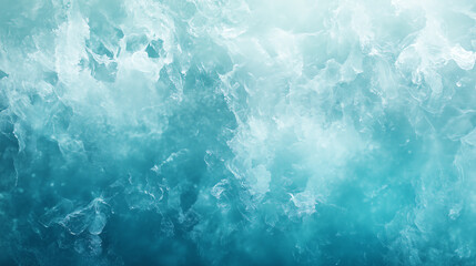 Fototapeta premium Abstract Blue Ice Texture Cool Winter Background Image