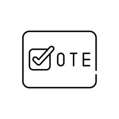 Vote Vector icon