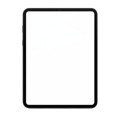 Modern Black Tablet Mockup Blank Screen