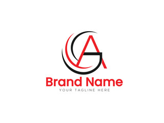GA Letter Logo design Vector Art, Icons, and Graphics	