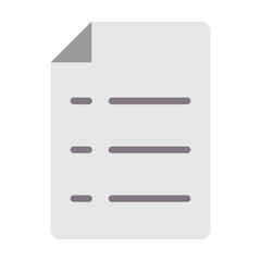 Obraz premium Document Icon