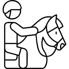 Horse Riding Icon