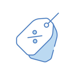 Sale Tag vector icon stock illustration