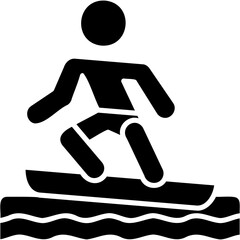 Surfing Icon
